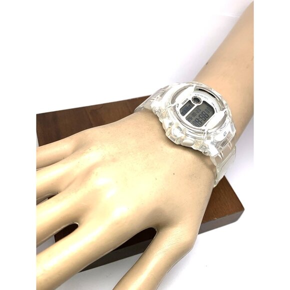 Casio Women's Watch Baby-G BG169R-7BM Quartz Digital Clear Resin Band 3252 38mm - Picture 4 of 14